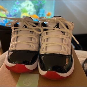 Toddler Jordan’s pat n leather